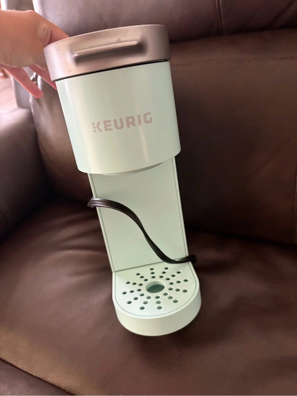 Keurig turquoise Green Single-Serve Coffee Maker